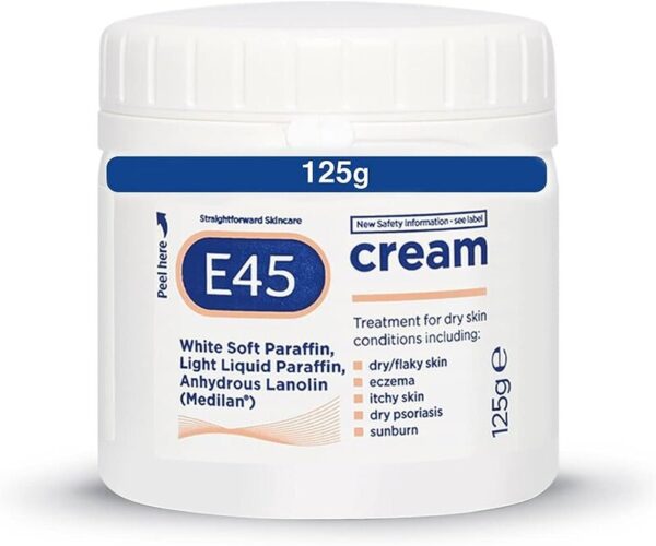 E45 JUNIOR cream tub 125g