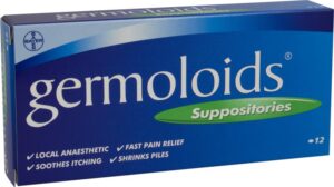 GERMOLOIDS suppositories  12