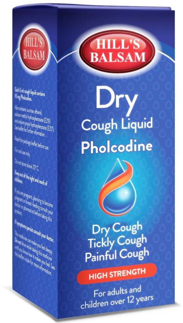 HILL'S BALSAM dry cough liquid 10mg/5ml 200ml