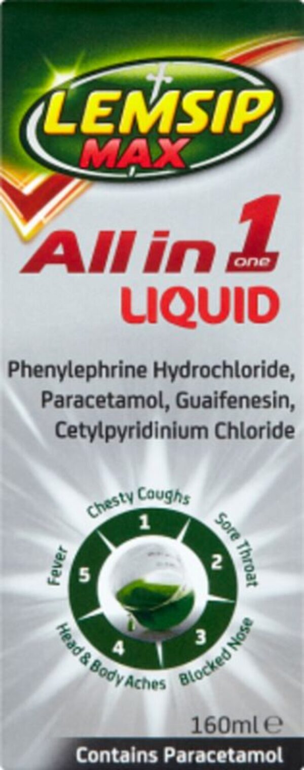 LEMSIP MAX liquid 160ml