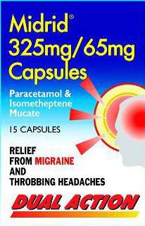 MIDRID capsules 65mg/325mg  15