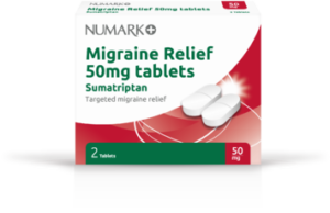 NUMARK OTC medicines migraine relief tablets 50mg  2
