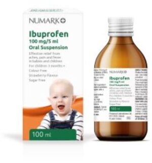 NUMARK junior suspension strawberry 100ml