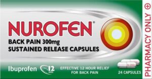 NUROFEN BACK PAIN capsules s/r 300mg  24