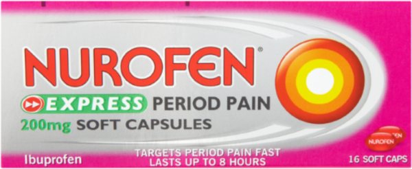 NUROFEN EXPRESS period pain capsules  16
