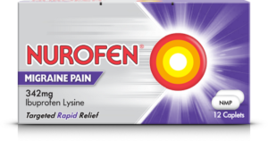 NUROFEN MIGRAINE PAIN tablets  12