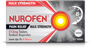 NUROFEN pain relief max strength tablets 512mg  24