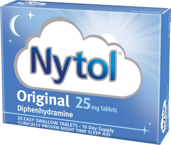 NYTOL caplets 25mg  20