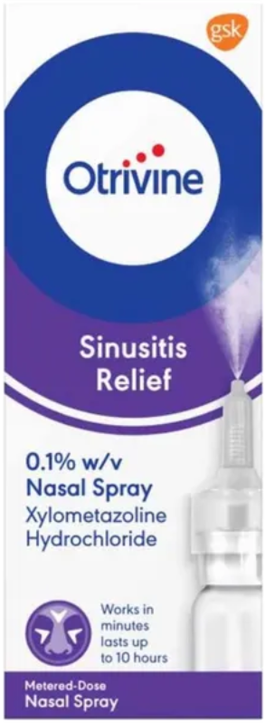 OTRIVINE sinusitis measured dose 10ml
