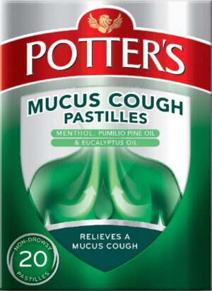 POTTERS mucus cough  20