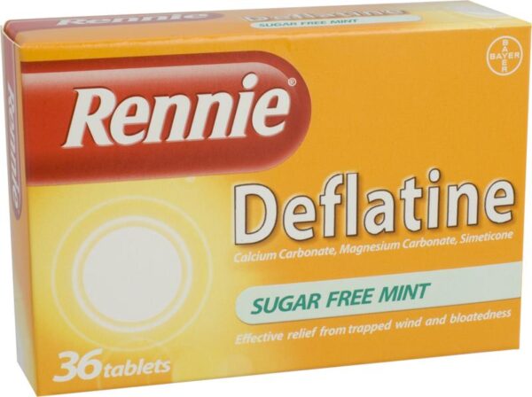 RENNIE DEFLATINE tablets  36