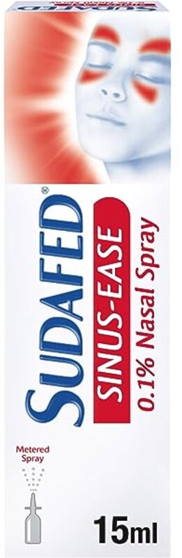 SUDAFED sinus ease nasal spray 15ml