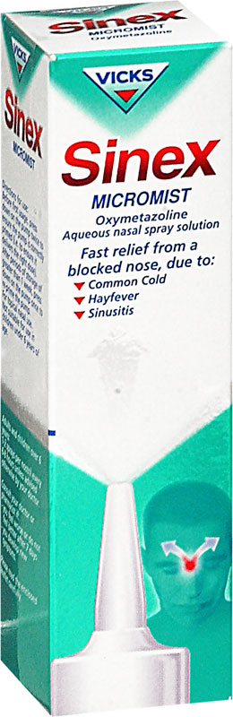 VICKS micromist nasal pump spray 15ml