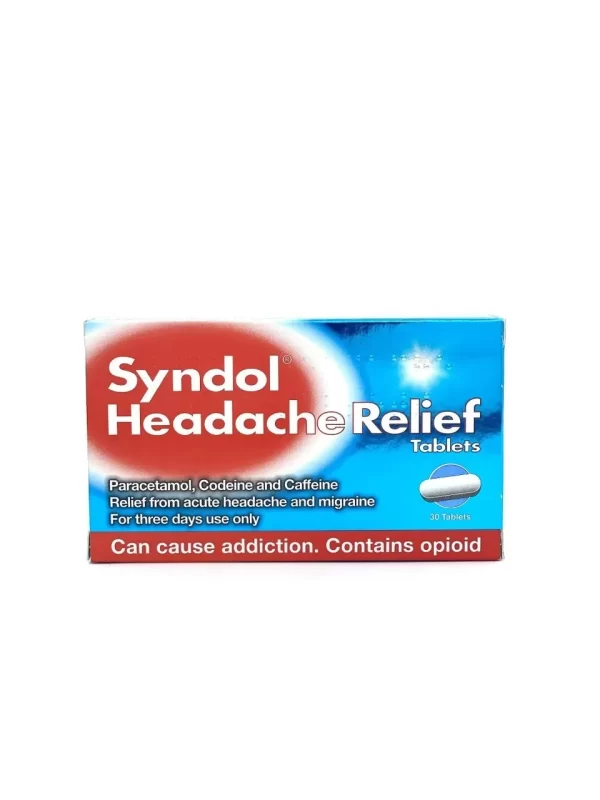 SYNDOL Headache tablets 500mg/30mg/8mg/  30